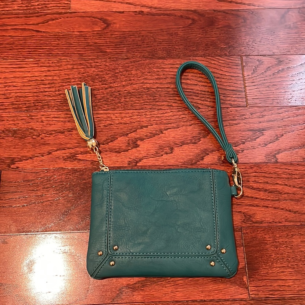 Teal Wristlet